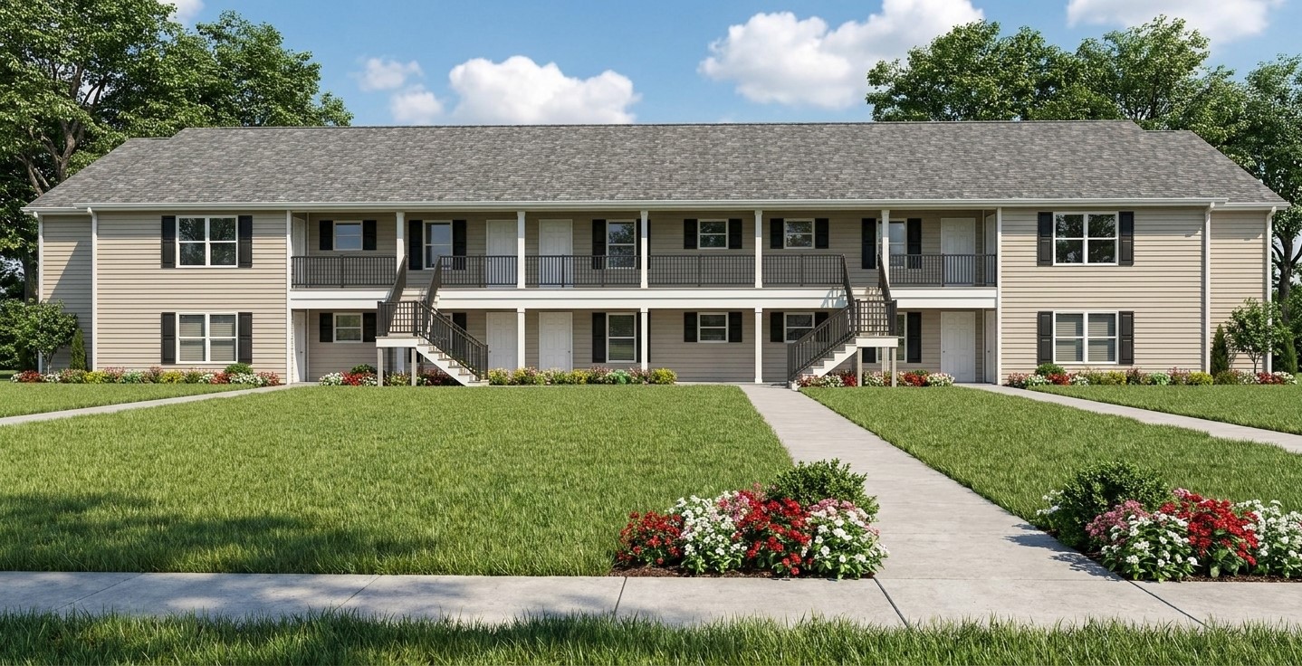 J2878-10. 10 unit apartment plan